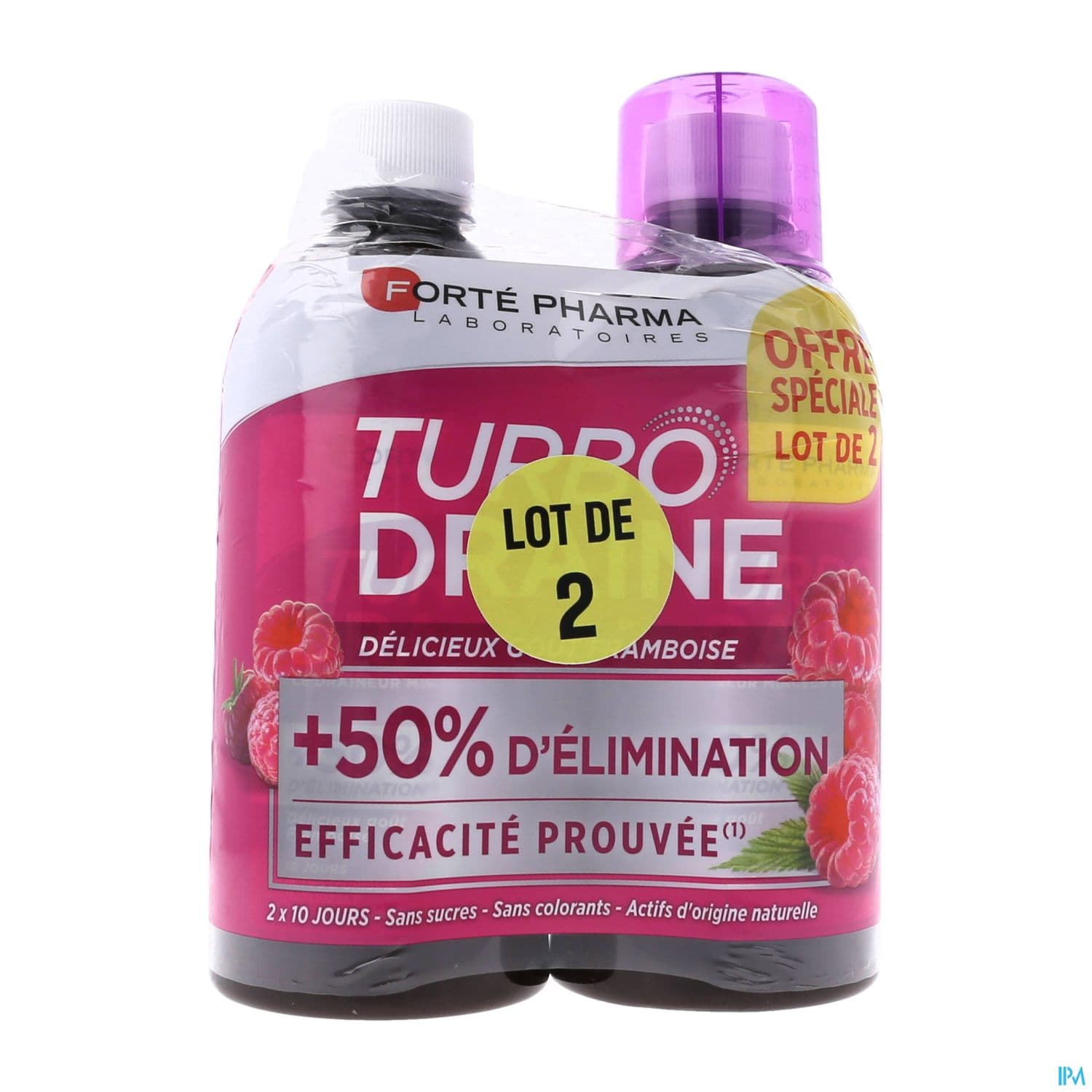 TURBODRAINE SOL BUV FRAMB 500ML X2