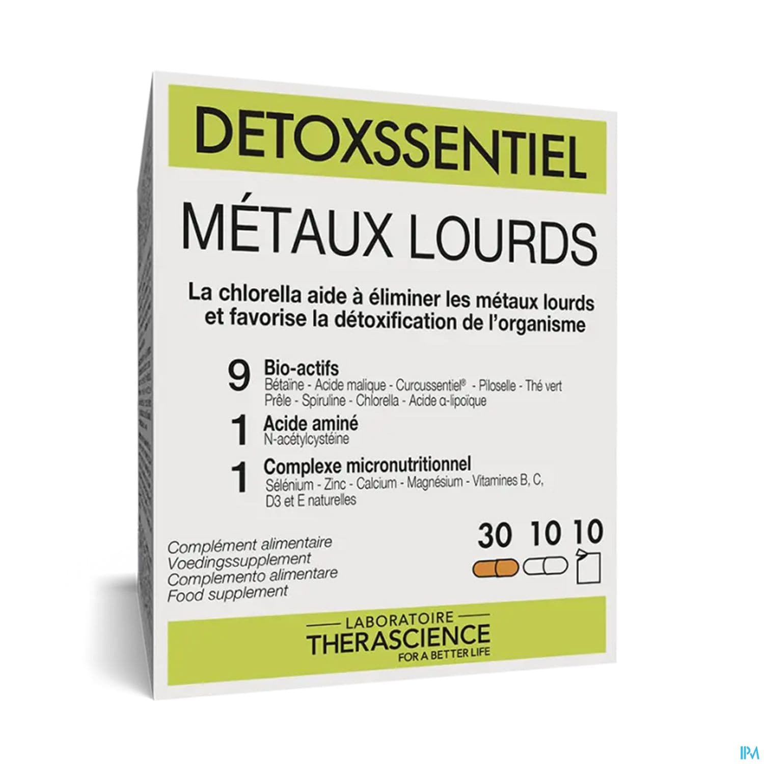 Therascience Detoxssentiel Metaux Lourd Gelule 40 + Sac 10