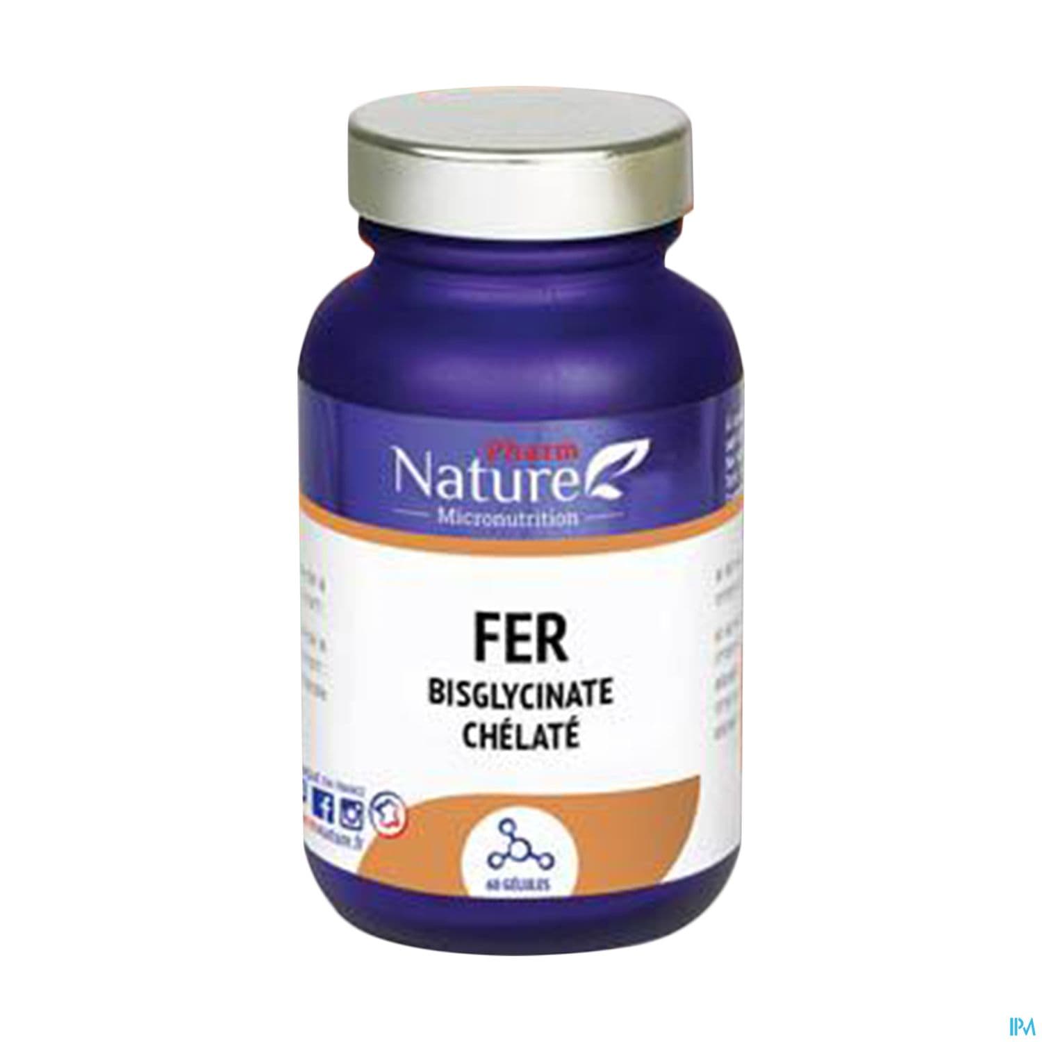 Nature Attitude Fer Gelule 60
