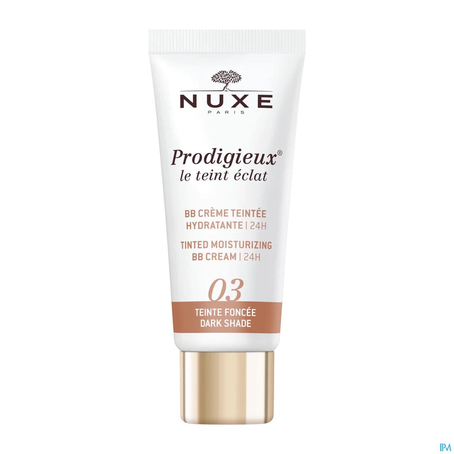 Nuxe Prodigieux Le Teint Eclat Bb Creme Teintee Hydratante 24h Teinte Foncee Tube 30ml