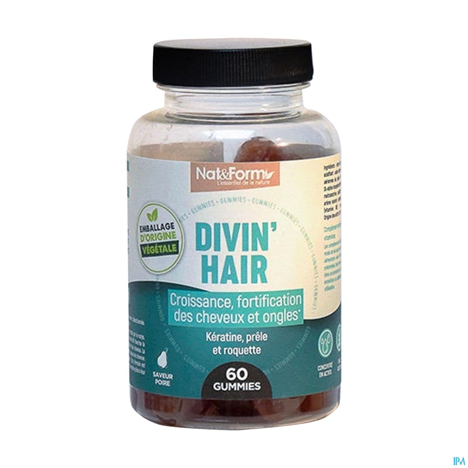 Nat Et Form Divin'hair Gommes 60
