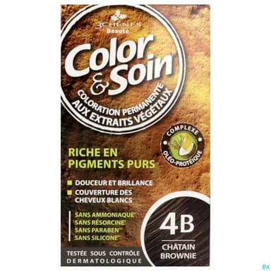 3 CHENES COLOR/SOIN CHAT BROWNI 4B