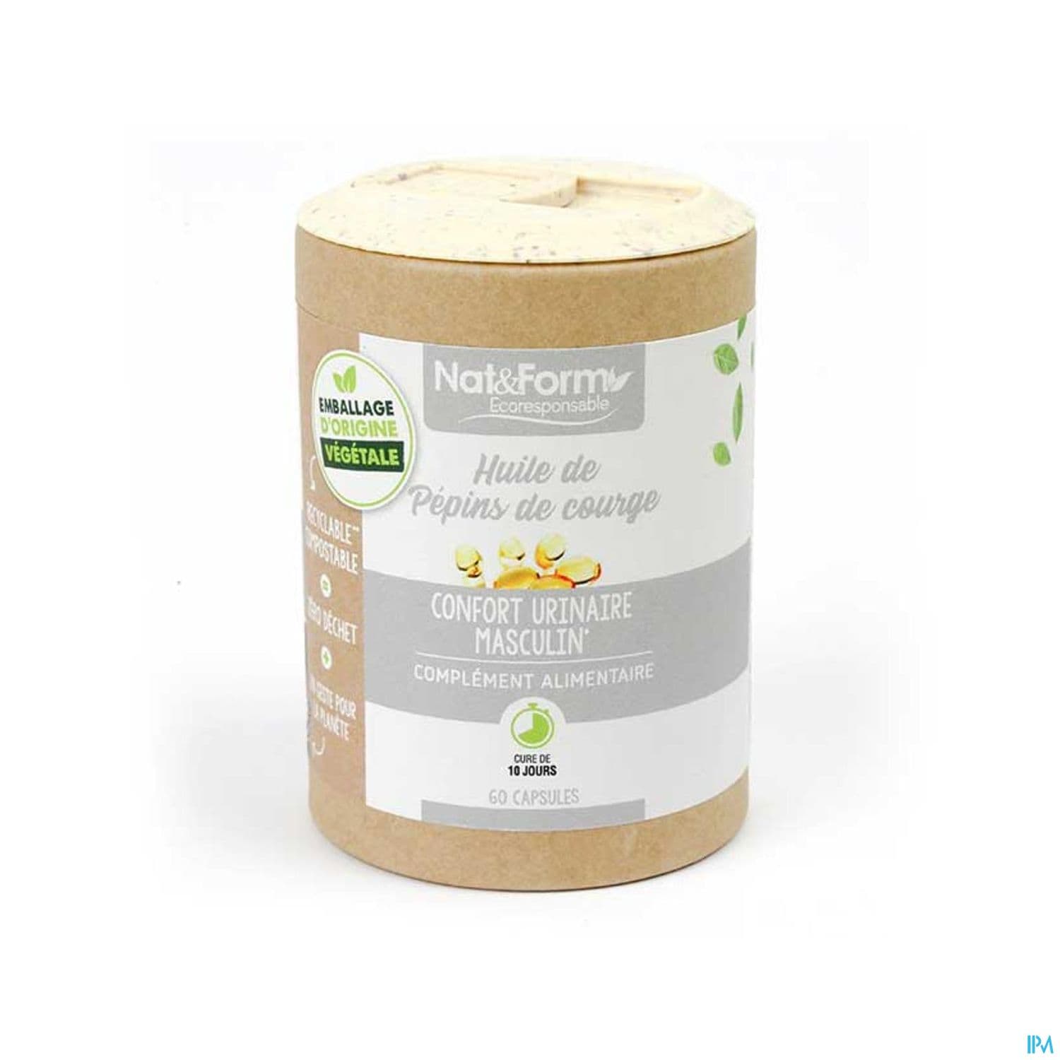 NAT&FORM ECO PEPIN COURGE CAPS60
