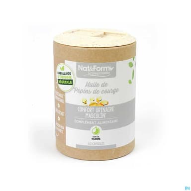 NAT&FORM ECO PEPIN COURGE CAPS60