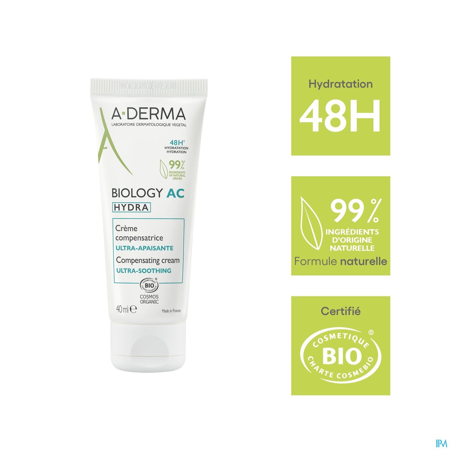 A-DERMA BIOLOGY AC HYDRA CR 40ML