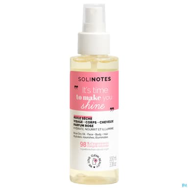 Solinotes Huile Seche Rose 100ml