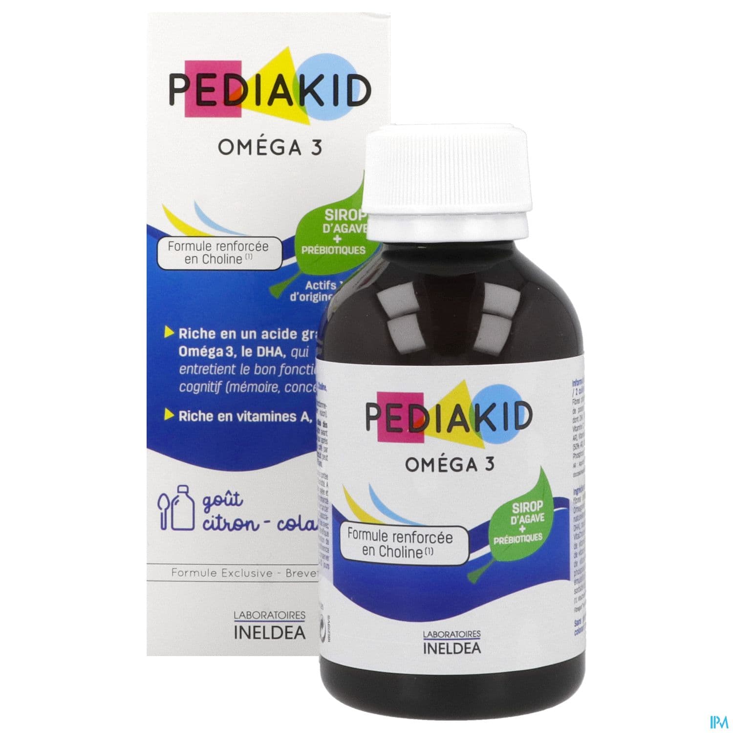 PEDIAKID OMEGA 3 Sp CITRON-COLA Fl/125ml