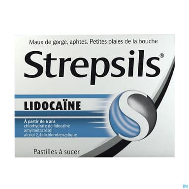 STREPSILS LIDOCAINE PAST 36