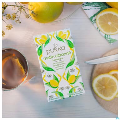 PUKKA INFUS MATIN CITRONNE SACH 20