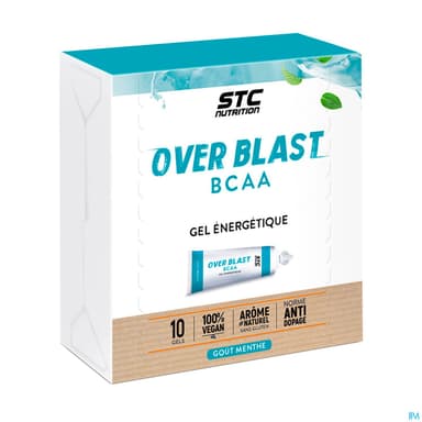 Stc Nutrition Over Blast Bcaa Menthe 25g X10