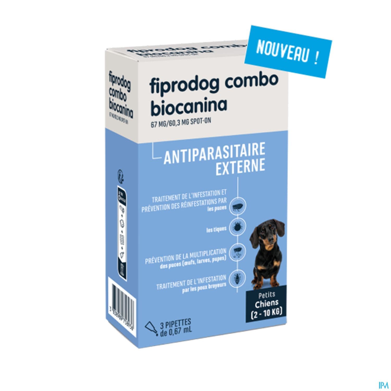 Fiprodog Combo Petit Chien Pipettes 3