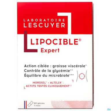 Laboratoire Lescuyer Lipocible Expert Gelule 60