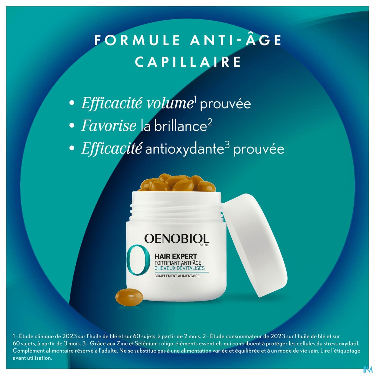 Oenobiol Hair Expert Fortifiant Antiage Capsule 30 X2