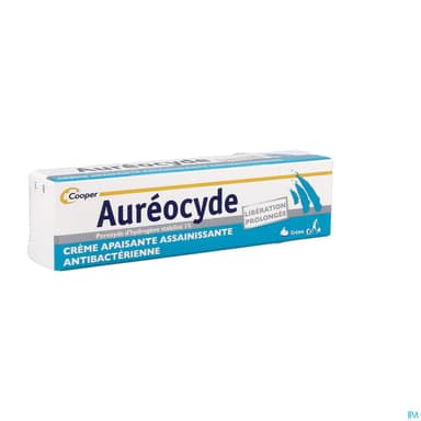 Cooper Aureocyde 1% Creme Assainissante Antibacterienne 15g