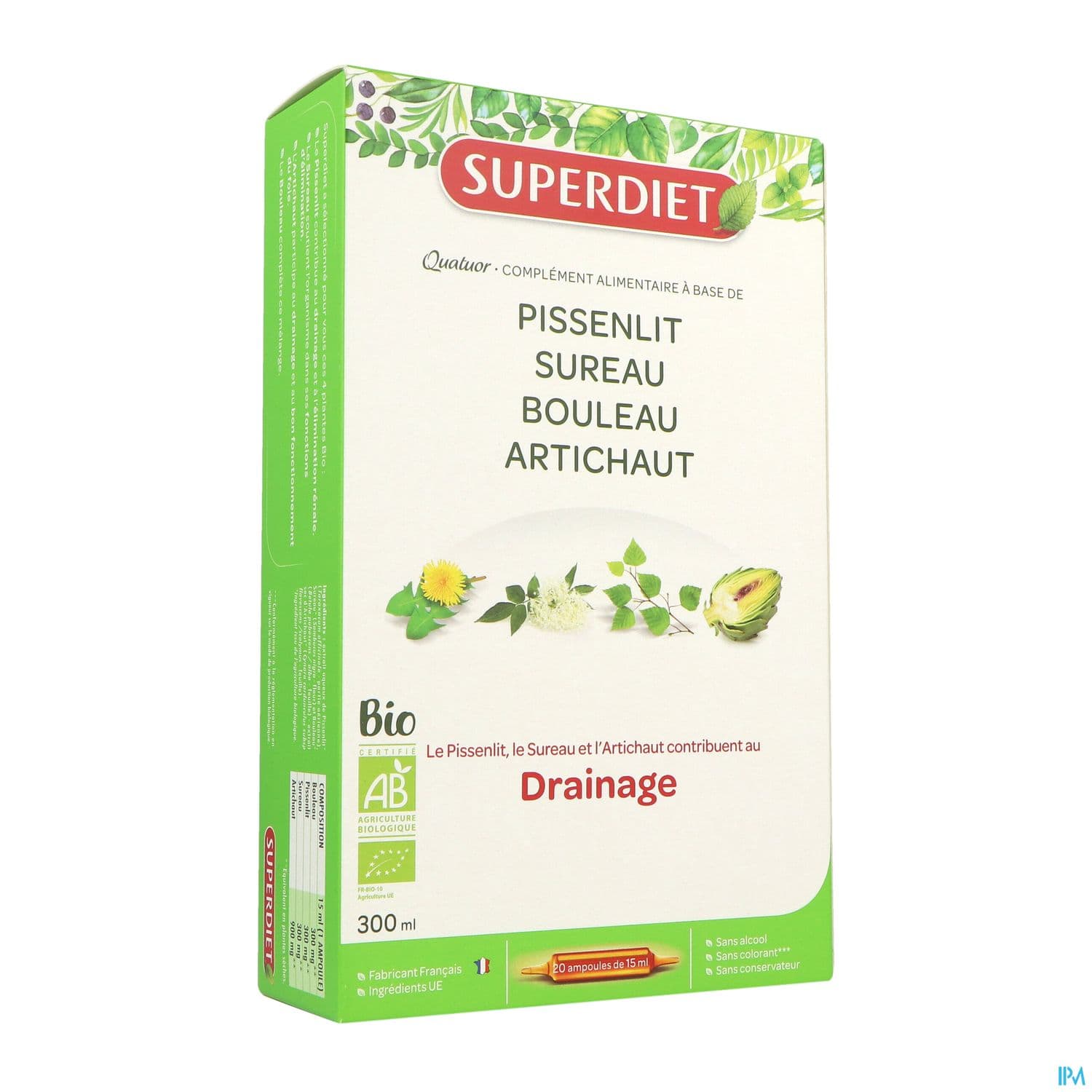 SUPERDIET QUAT DRAINAGE BIO AMP20