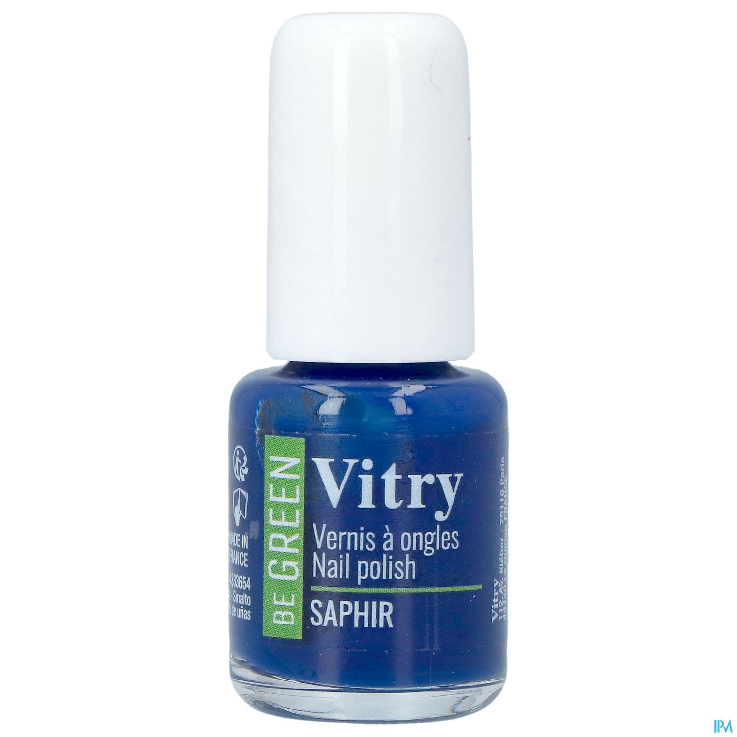 Vitry Be Green Vernis Ongles Saphir 6ml