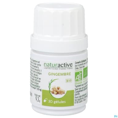 Naturactive Gingembre Bio Gelule 30