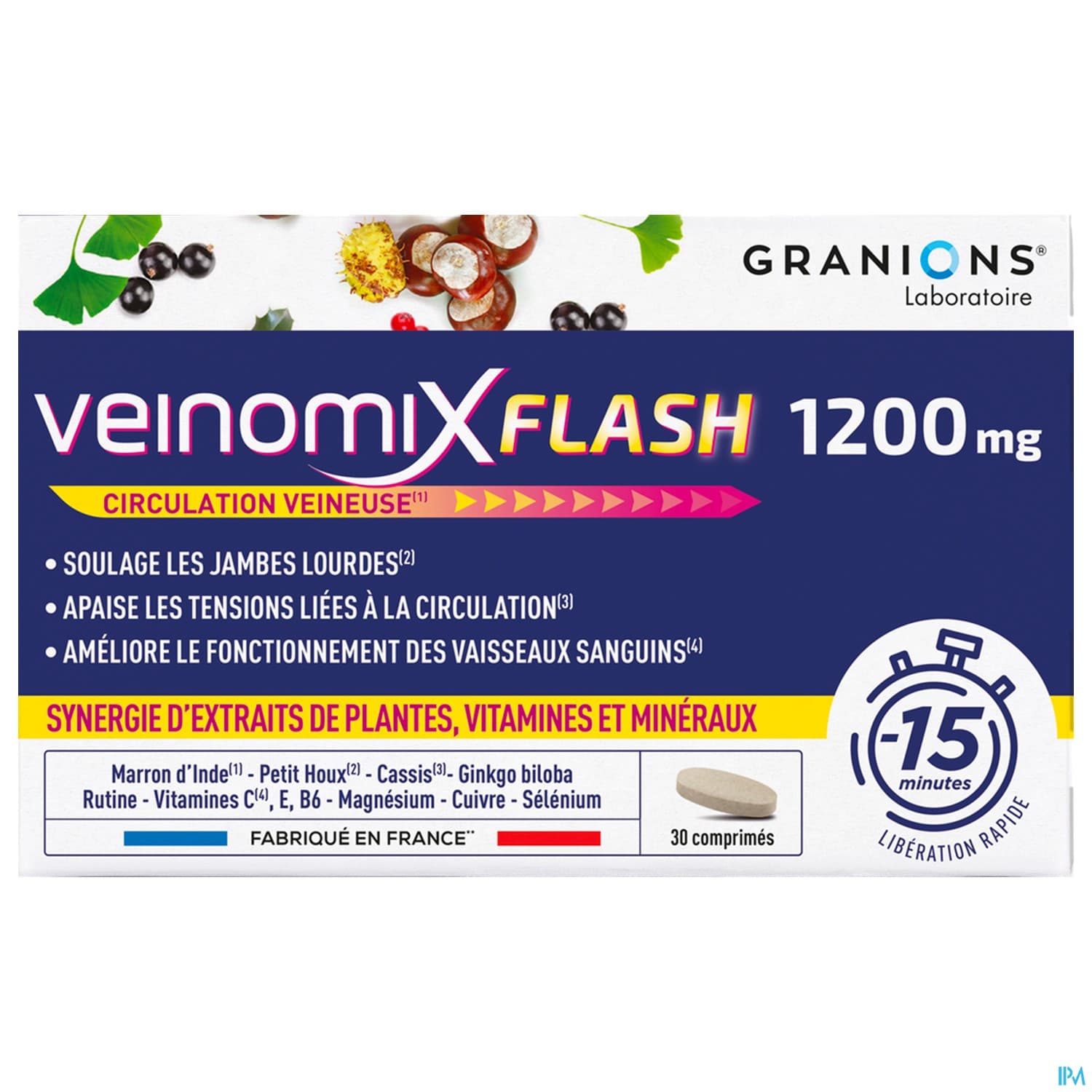 GRANIONS VEINOMIX FLASH CPR 30