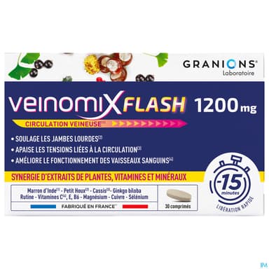 GRANIONS VEINOMIX FLASH CPR 30