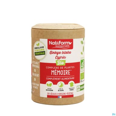 NAT&FORM ECO MEMOIRE GELUL 120
