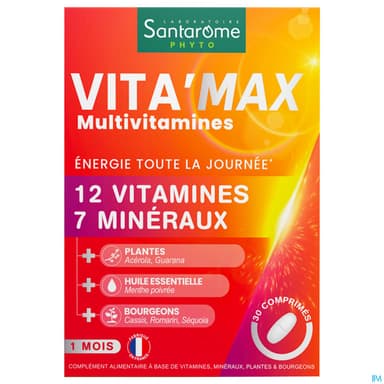 Santarome Vita Max Adultes Comprime 30