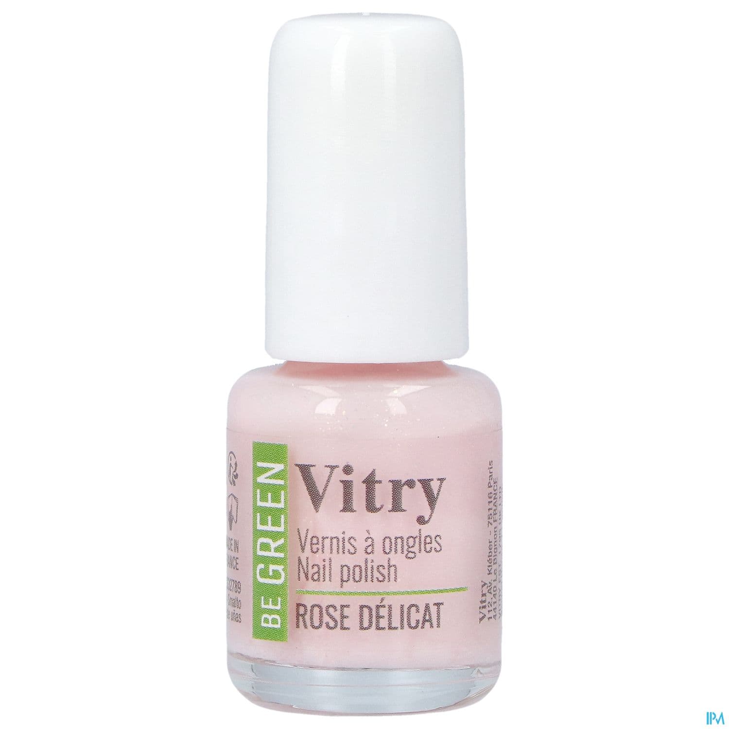 Vitry Be Green Vernis Ongles Rose Delicat 6ml