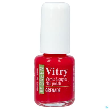 Vitry Be Green Vernis Ongles Grenade 6ml