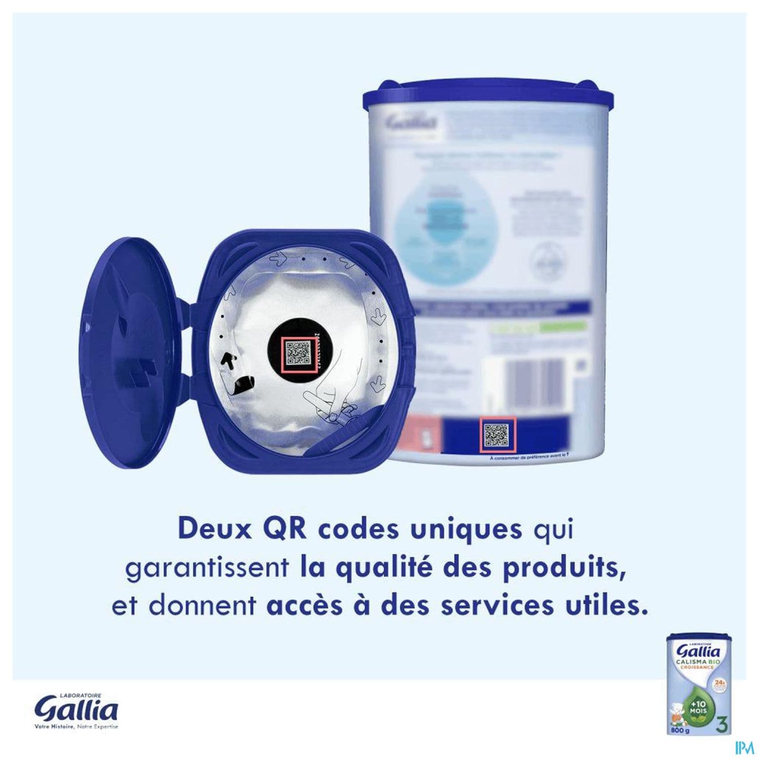 GALLIA CALISMA CROISSANCE BIO 800G