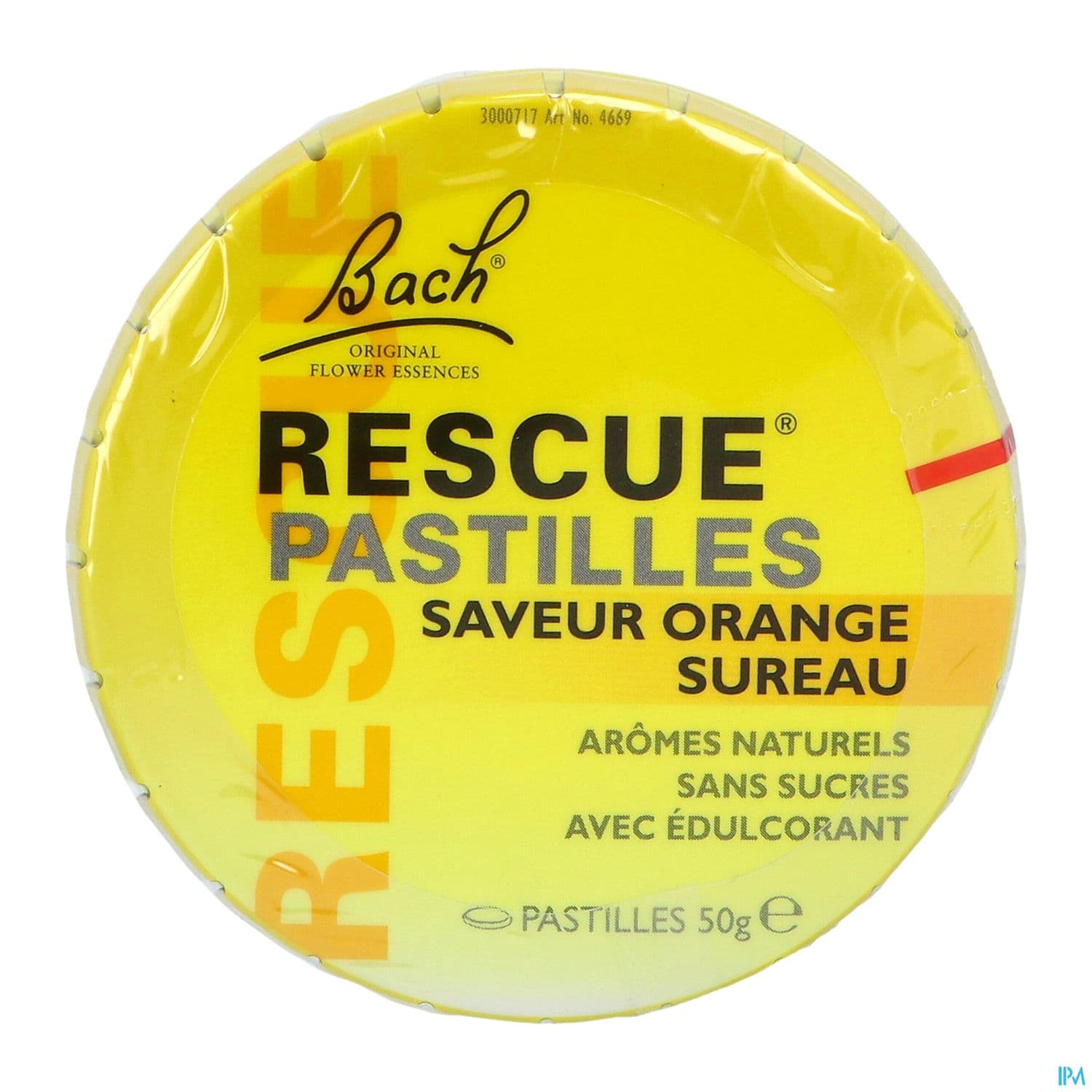 Rescue Bach Pastille Orange 50g
