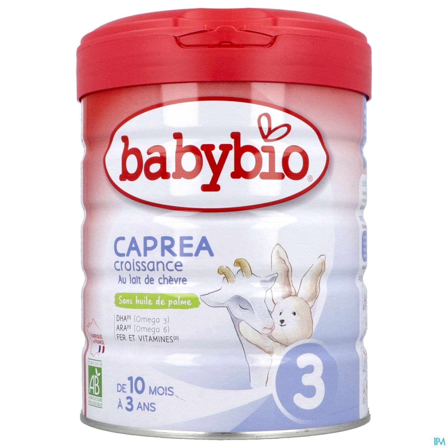 BABYBIO 3AG CAPREA LAIT BIO 800G