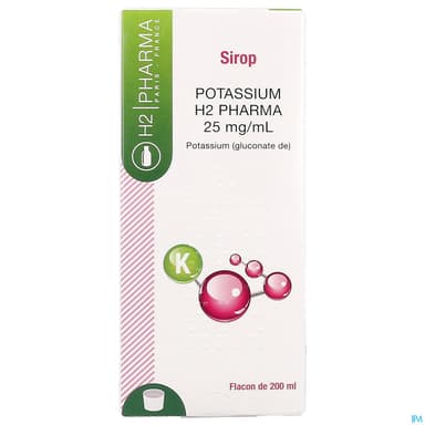 Potassium Gluconate H2 Pharma Sirop 250ml