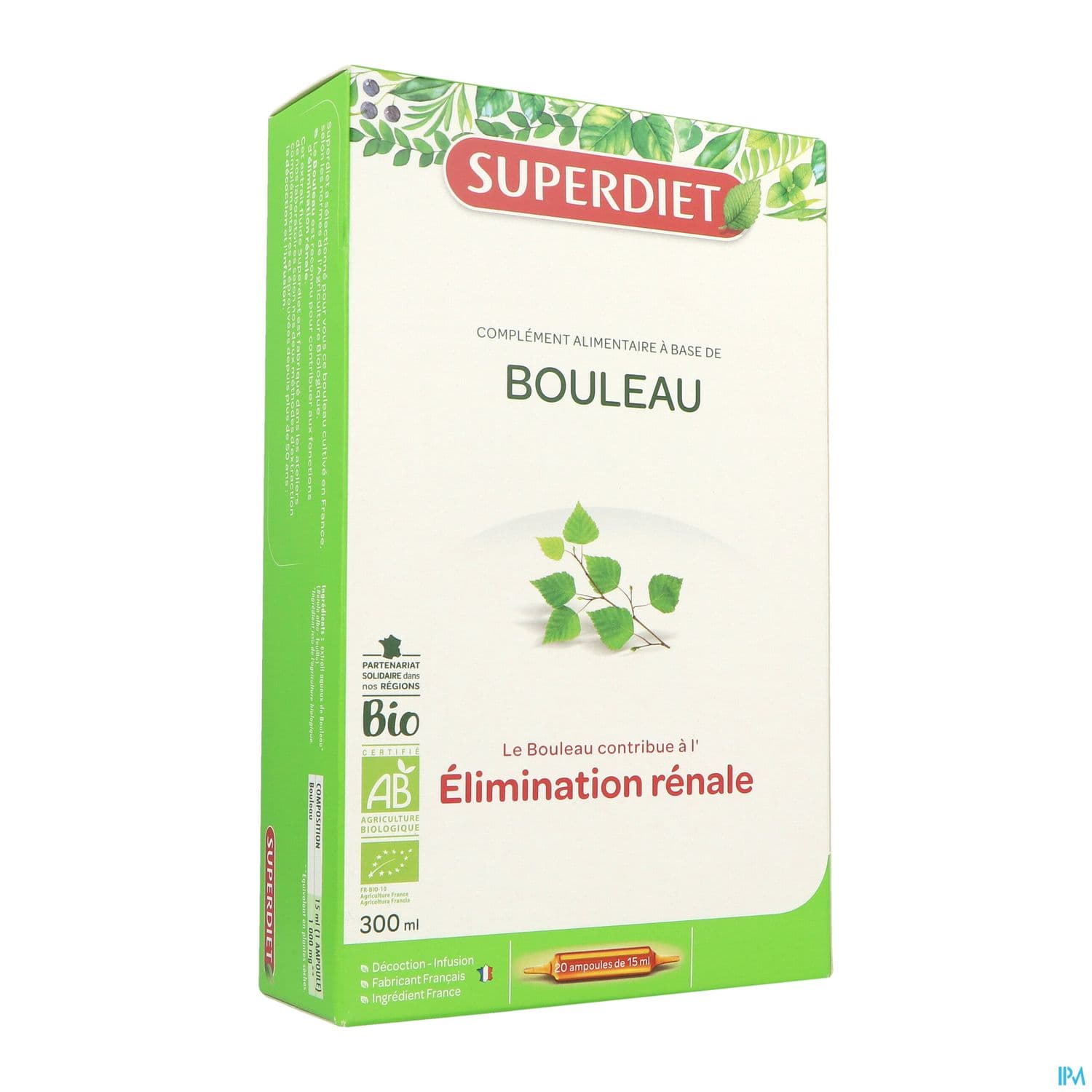 SUPERDIET BOULEAU BIO AMP20