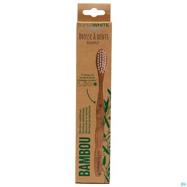 Superwhite Brosse A Dents Bambou Adulte X1