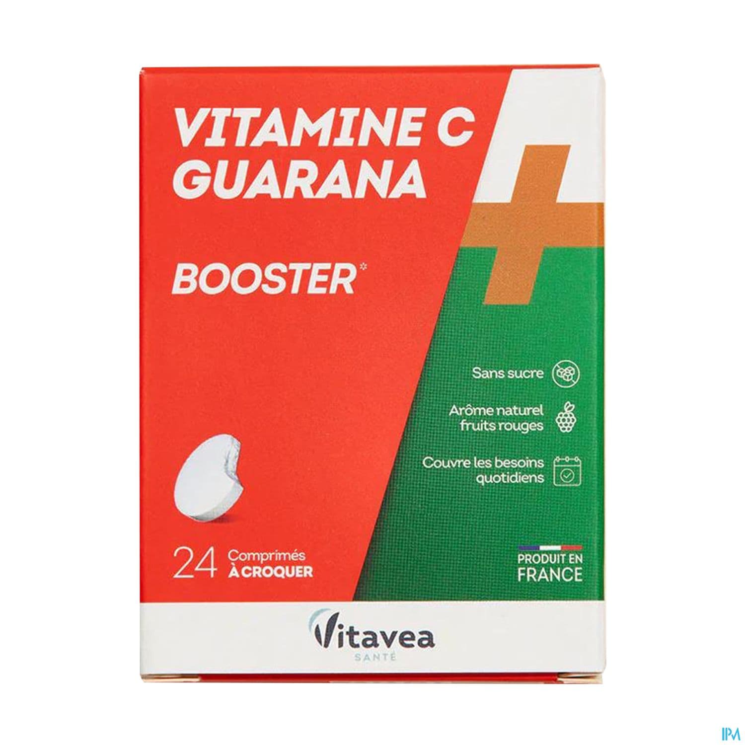 Vitavea Vitamine C + Guarana Comprime Croquer 12 X2