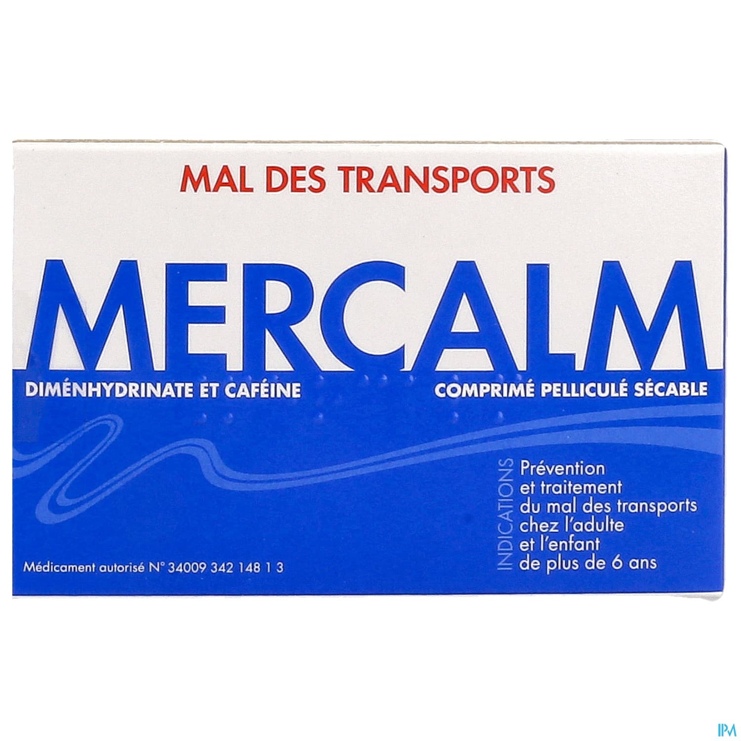 Mercalm Comprime Secable 15
