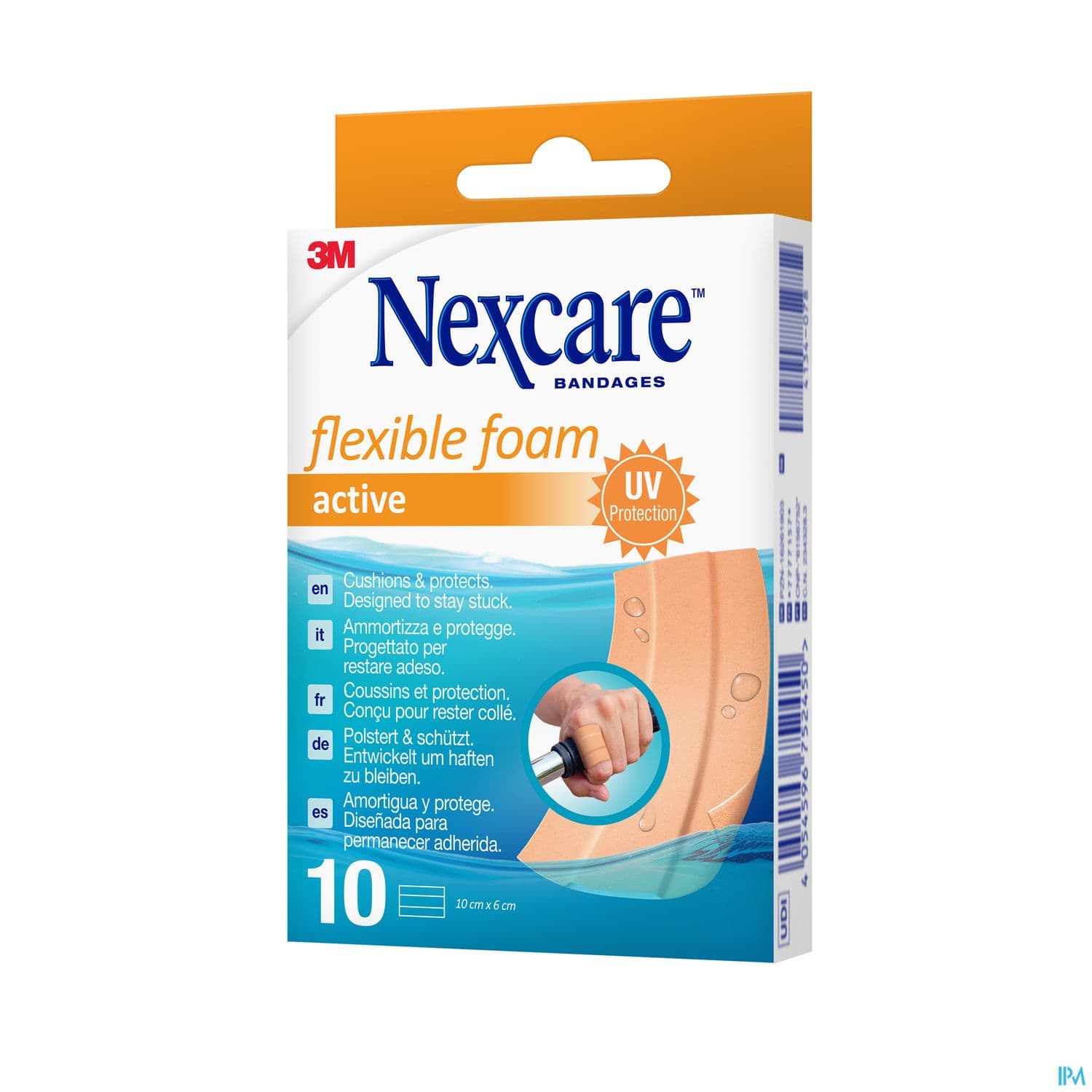3m Nexcare Active Pansement A Decouper 10cm X 6cm 10