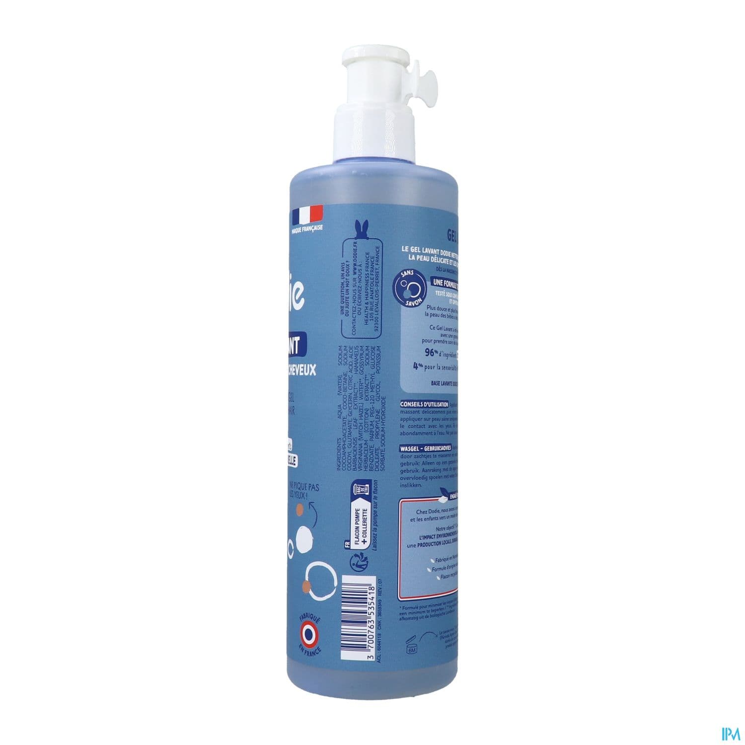Dodie Gel Lavant 3en1 500ml
