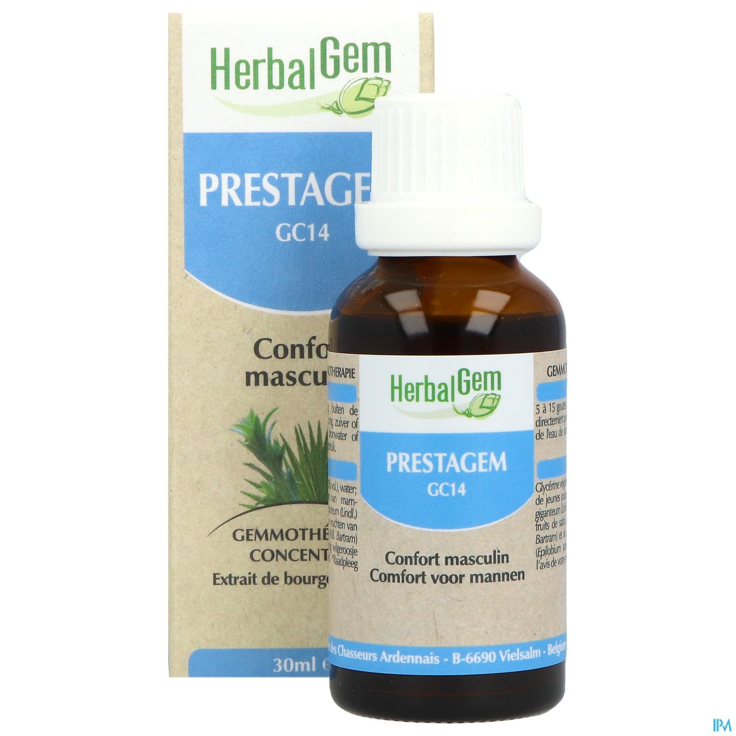 Herbalgem Prestagem Gc14 Confort Masculin 30ml