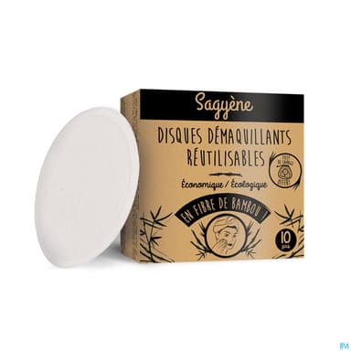 Sagyene Disque Demaquillant Lavable