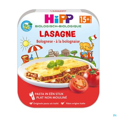 HIPP LASAGNE BOLOGNAISE 250G