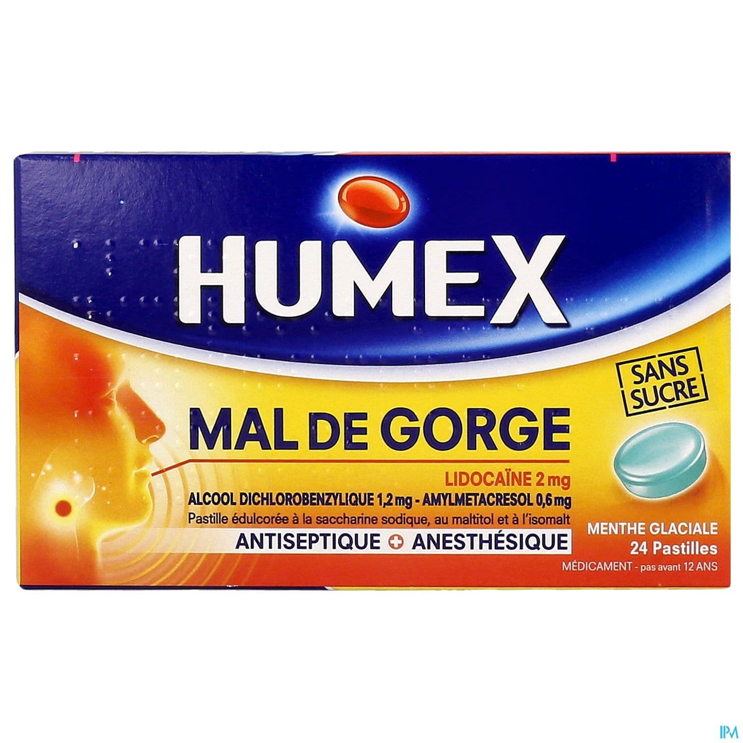 HUMEX MAL GORGE LIDOC MENTH S/S24