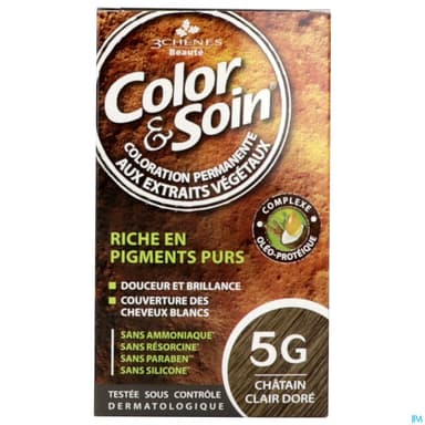 3 CHENES COLOR/SOIN CHAT CL DORE5G