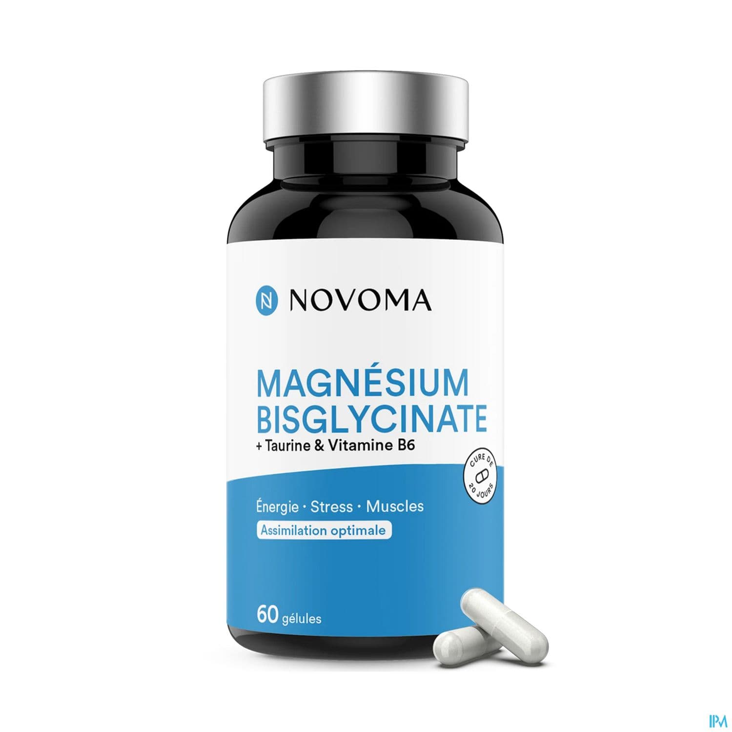 NOVOMA MAGN BISGLYCINATE GELUL 60 — Pharmacie Populaire du Sud
