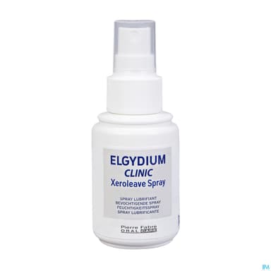Elgydium Clinic Xeroleave Spray Buccal Lubrifiant Pour Bouche Seche Dispositif Medical 70ml