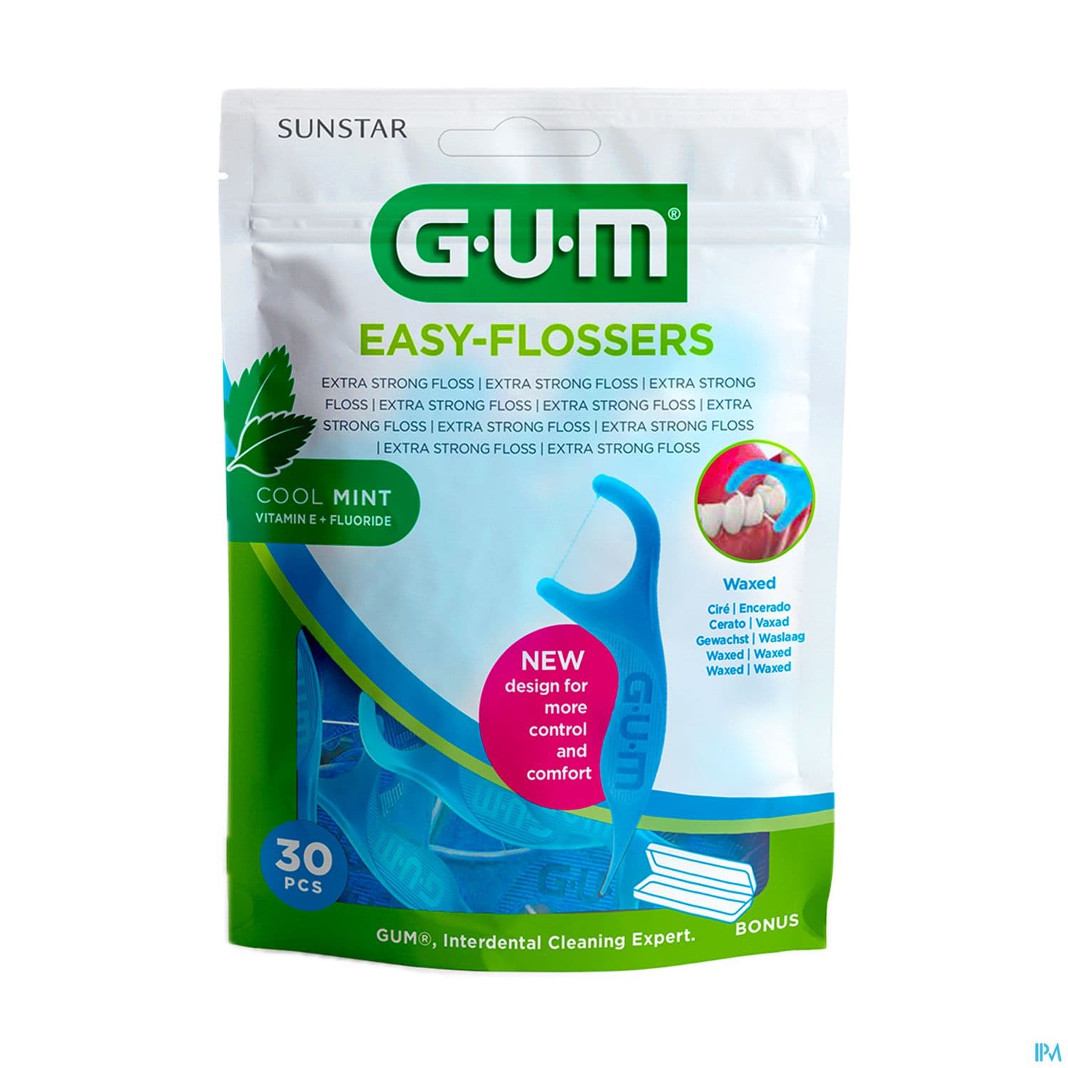 GUM PORTE FIL EASY FLOSSER 890 30