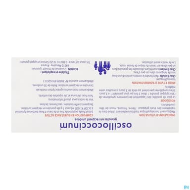 OSCILLOCOCCINUM 30 DOSES