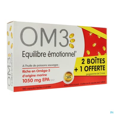 Om3 Equilibre Emotionnel Formule Originale Capsule 60 X3
