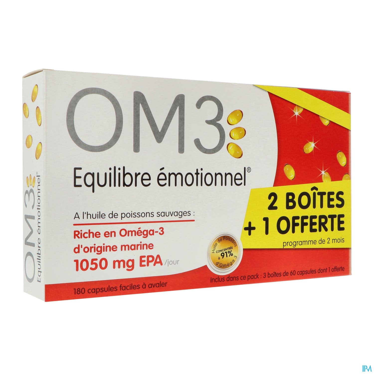 OM3 PACK CURE CAPS60 X3 BT