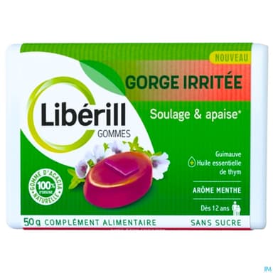 Liberill Gorge Irrite Gommes 50g