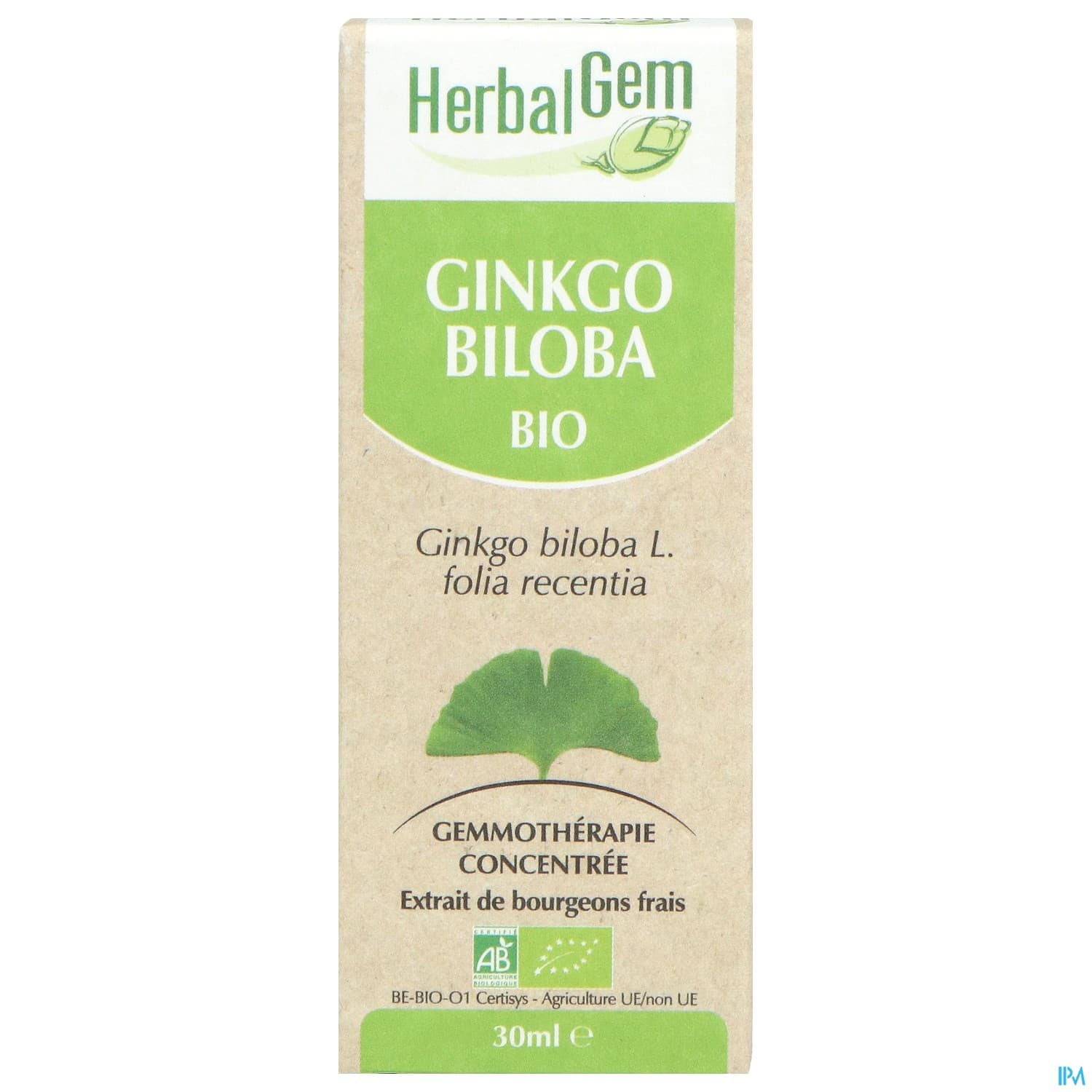 HERBALGEM MACER MER BIO GINKGO30ML